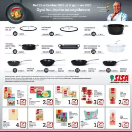 Volantino Sisa Pagina 27: Sisa mop microfibra €3,00, Sisa misto per soffritto surgelato €2,00