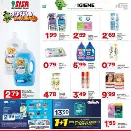 Volantino Sisa Pagina 30: L'Oréal Excellence tinta per capelli €9,99, Dimension shampoo vari trattamenti €0,79