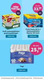 Plein.nl folder Pagina 14: Finish Power All-in-1 Vaatwastabletten Regular €33,95, Page kussenzacht €25,99