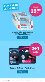 Plein.nl folder Pagina 18: Huggies billendoekjes pure €10,99