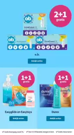 Plein.nl folder Pagina 5: ob ob 644400 Super 2+1 gratis ExtraProtect 5-in-1 Bescherming 00000 880000 Normal ob 42