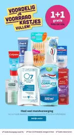 Plein.nl folder Pagina 6: VOORDELIG JE VOORRAAD KASTJES VULLEN! SUNSTAR Colgate FRESH GEL Oral B Pro-Expert 24 UUR