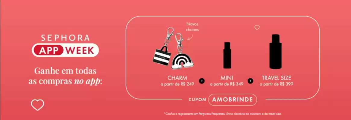 Sephora (válido até 28-10)