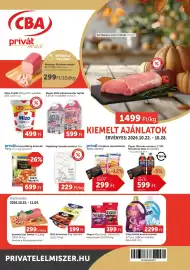 PRIVÁT akciós újság hét 43 Oldal 1: Privát 4 tojásos száraztészta €299,00, Magic Milk laktózmentes tejital €599,00