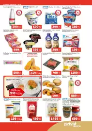 PRIVÁT akciós újság hét 43 Oldal 3: Privát tejföl €699,00, Danoninó joghurt €499,00