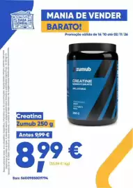 Folheto Casa Cheia Página 1: Creatina Zumub 250 g €8,99