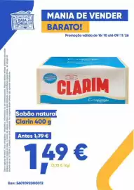 Folheto Casa Cheia Página 8: Sabão natural clarin €1,49