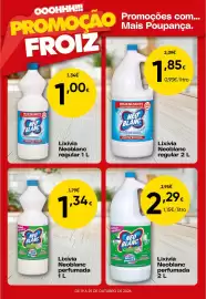 Folheto Froiz semana 43 Página 4: Lixívia Neoblan perfumada €2,29, Lixívia Neoblanca perfumada €1,34