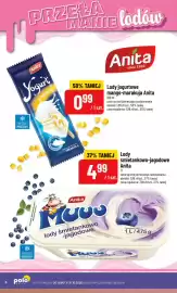 Polomarket gazetka Strona 8: Lody jogurtowe mango-marakuja Anita €0,99, Lody śmietankowo-jagodowe Anita €4,99