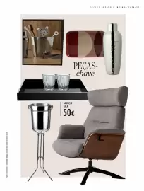 Folheto El Corte Inglés Página 25: Bandeja laca €50,00