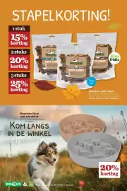 Discus folder Pagina 6: STAPELKORTING! 1 stuk 15% korting 2 stuks 20% korting 3 stuks 25% korting sneckel DA'S HONDenLeкк