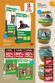 Discus folder Pagina 9: rokken m lam&rijs DISQU DE JUISTE 2 kilo gratis Discus vogelpindakaas Voor alle vogels. Diverse