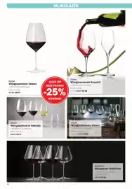 HANOS folder | Non-Food Pagina 10: Stölzle Wijnglazenserie Exquisit €15,56, Spiegelau Wijnglazen Definition €37,46