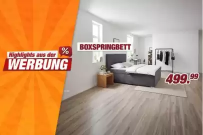 Poco Prospekt woche 43 Seite 1: BOXSPRINGBETT €499,99