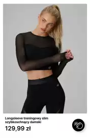 4F gazetka tydzień 43 Strona 5: Longsleeve treningowy slim szybkoschnący damski 4F €129,99