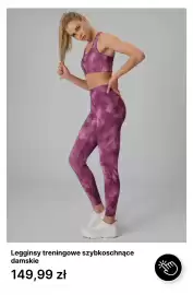 4F gazetka tydzień 43 Strona 8: Legginsy treningowe szybkoschnące damskie €149,99