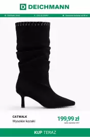 Deichmann gazetka tydzień 43 Strona 11: Wysokie kozaki Catwalk €199,99
