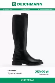 Deichmann gazetka tydzień 43 Strona 2: Wysokie kozaki Catwalk €259,99