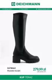 Deichmann gazetka tydzień 43 Strona 6: Wysokie kozaki Catwalk €279,99
