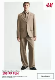 H&M gazetka tydzień 43 Strona 3: Spodnie garniturowe Loose Fit H & M €109,99