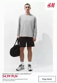 H&M gazetka tydzień 43 Strona 9: Sportowe szorty z pianki scuba DryMove H & M €54,99