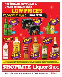 Shoprite Liquor catalogue Page 1: Heineken Premium Lager Beer €48,00, Carling Black Label Beer €165,00