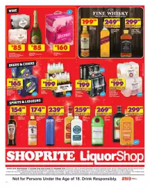 Shoprite Liquor catalogue Page 2: Jägermeister Orange Liqueur €299,99, 4th Street Wine All Variants €160,00