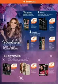 Müller Flugblatt woche 43 Seite 2: Schwarzkopf CREME SUPREME Pflegende Creme Coloration €8,99, Syoss Haarspray €3,99