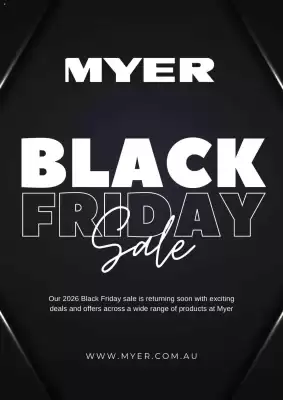 Myer catalogue (valid until 27-11)