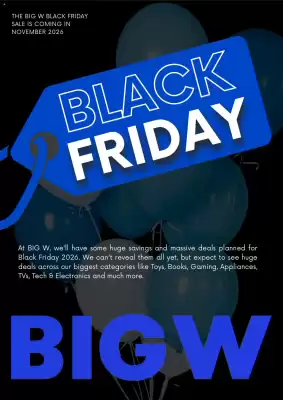 BIG W (valid until 27-11)