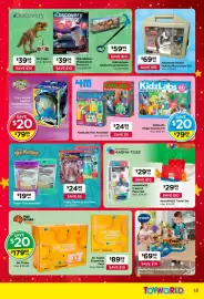 Toyworld catalogue Page 13: KidzLabs Kits Assorted €24,99, Brainstorm Toys 2 in 1 Globe Earth & Constellations €79,99