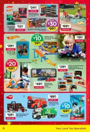 Toyworld catalogue Page 18: Dickie Mighty Crane €69,99, Play Zone Playmat Assorted €69,99