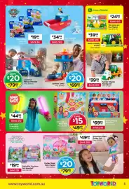Toyworld catalogue Page 5: Farmin' Friends Hauling Set €39,99, Dandelion Magic Gabby Doll €49,99