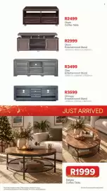 OK Furniture catalogue Page 12: Olsen Coffee Table €2.499,00, Dakota Coffee Table €1.999,00
