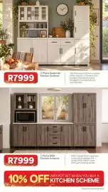 OK Furniture catalogue Page 15: 3-Piece Savannah Kitchen Scheme €7.999,00, 3-Piece Milla Kitchen Scheme €7.999,00