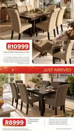 OK Furniture catalogue Page 18: 7-Piece Delilah Dining-Room Suite €10.999,00