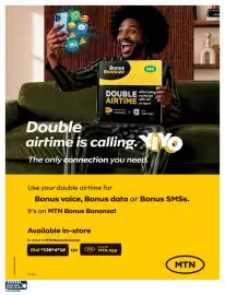 Pick n Pay catalogue Page 4: MCSAATCHIABEL 8023 SHOP NOW pnp.co.za 4 BLNTHS41623 Bonus Bonanza NEW recharge DOUBLE when you