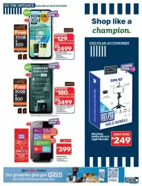 Pick n Pay catalogue Page 7: Samsung Galaxy A08 €3.499,00, Honor X5d 64GB €2.499,00