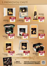Billa leták Strana 11: BILLA Premium Vintage Cheddar €79,90, BILLA Premium Sýr s příchutí lanýže €84,90