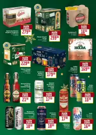 Billa leták Strana 23: Holba Keprník 12 +krýgl 0,51 6x0,5l €169,90, BirGo Nealko 0,51, plech €15,90