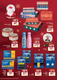 Billa leták Strana 29: Varta Electronics CR2032 2 ks €49,90, Baterie Varta AA a AAA Longlife power 8+4 ks €79,90