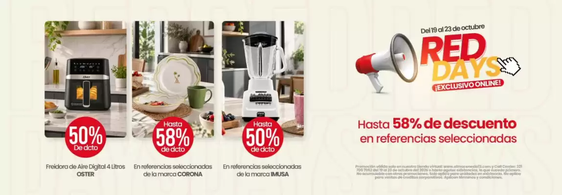 Almacenes La 13 (válido hasta 25-10)