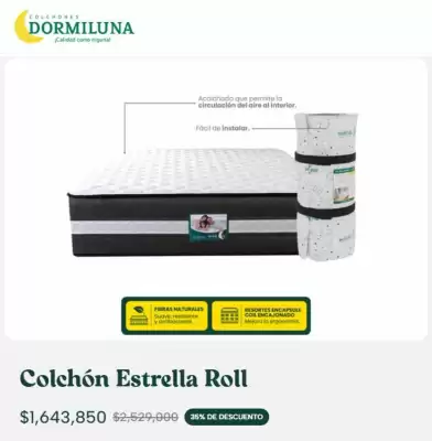 Colchones Dormiluna (válido hasta 2-11)