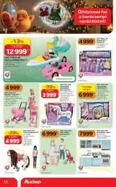 Auchan akciós újság Oldal 10: ONE TWO FUN VÁRANDÓS BABASZETT €6.999,00, ONE TWO FUN VIDÁMPARK JÁTÉKSZETT €6.999,00
