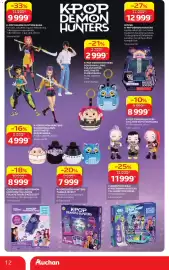Auchan akciós újság Oldal 12: K-POP DEMON HUNTERS SQUISHMALLOWS KULCSTARTÓS GYŰJTHETŐ PLÜSSFIGURA €2.999,00