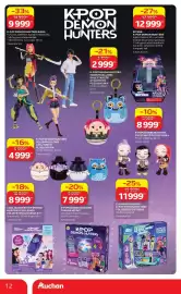 Auchan akciós újság Oldal 12: K-POP DEMON HUNTERS SQUISHMALLOWS KULCSTARTÓS GYŰJTHETŐ PLÜSSFIGURA €2.999,00
