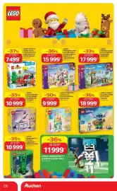 Auchan akciós újság Oldal 26: LEGO CREATOR 3IN1 31392 ZENÉS DEKORÁCIÓ CICÁVAL €10.999,00