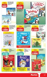 Auchan akciós újság Oldal 31: KARÁCSONYI MESEKÖNYV €3.999,00, BARÁTNŐM, BORI VAGY BERCI PUHA TÁBLÁS, VÉKONY MESEKÖNYV €999,00