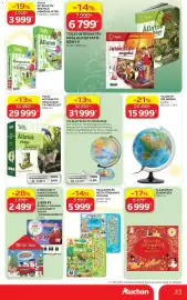 Auchan akciós újság Oldal 33: VILÁGÍTÓ FÖLDGÖMB €15.999,00