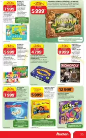 Auchan akciós újság Oldal 35: TICK TACK BUMM TÁRSASJÁTÉK €5.999,00, JUMANJI TÁRSASJÁTÉK (ÚJ KIADÁS) €5.999,00